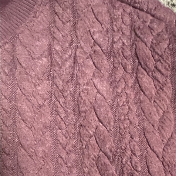 a new day Mauve Knit Sweater - Picture 4 of 4